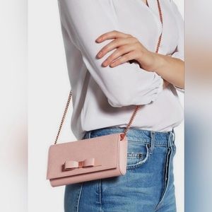 Ted Baker slim crossbody with bow